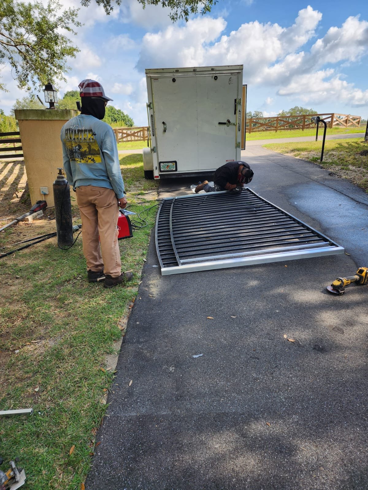 Automatic gate repair